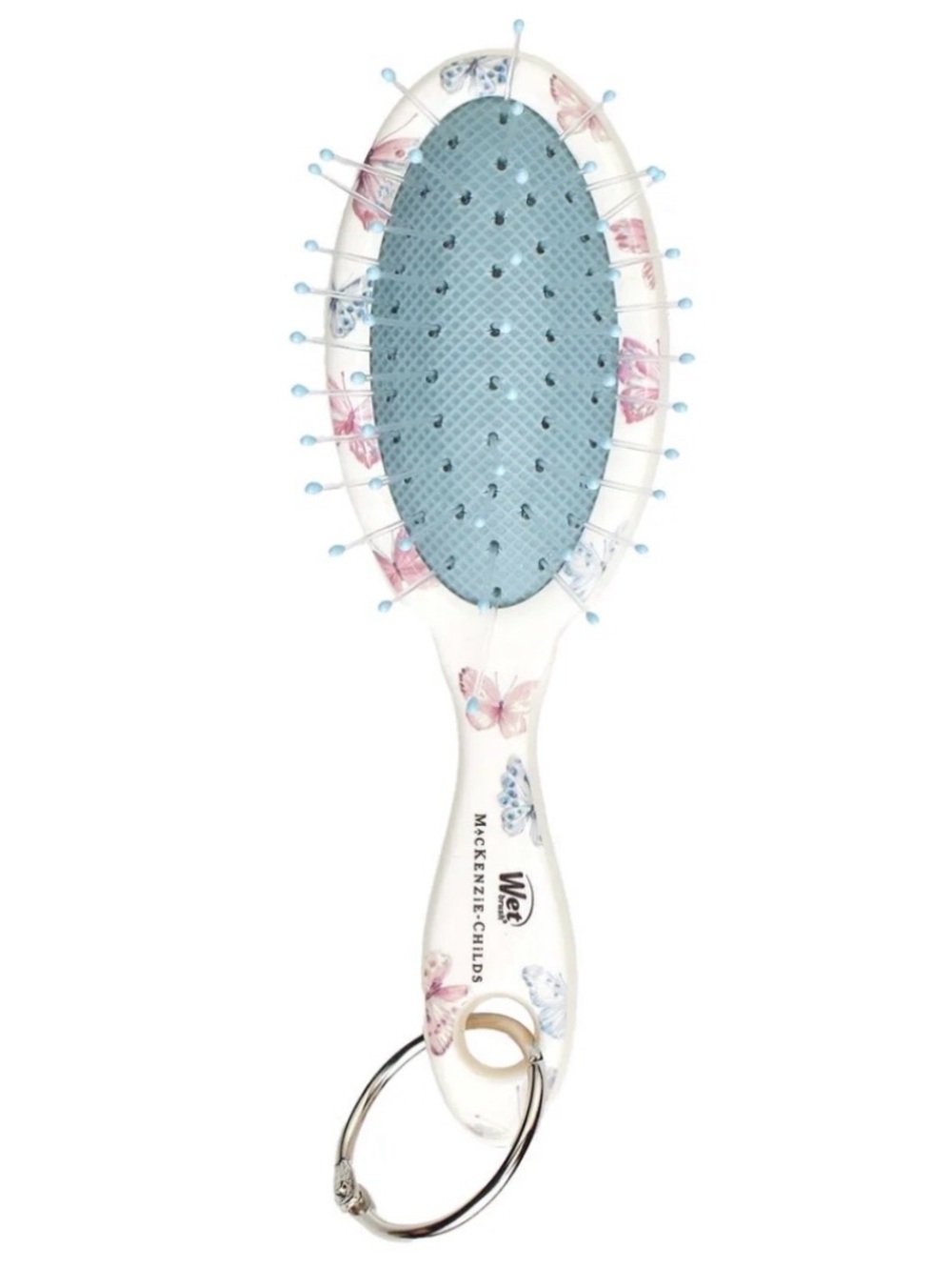 MacKenzie-Childs × Wet Brush Detangling Keychain Mini Brush Butterfly Hill